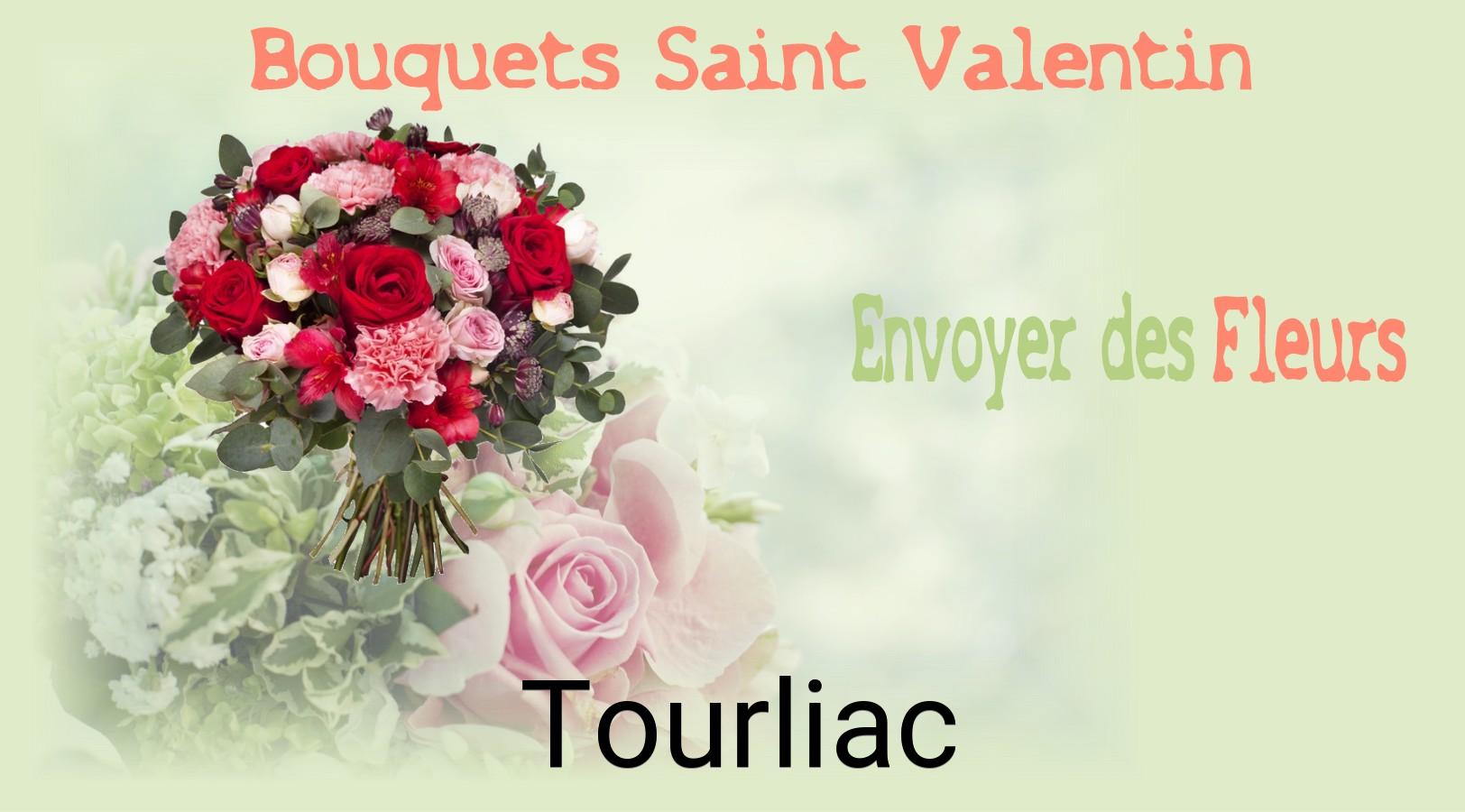 Roses de Saint-Valentin livrées à Tourliac